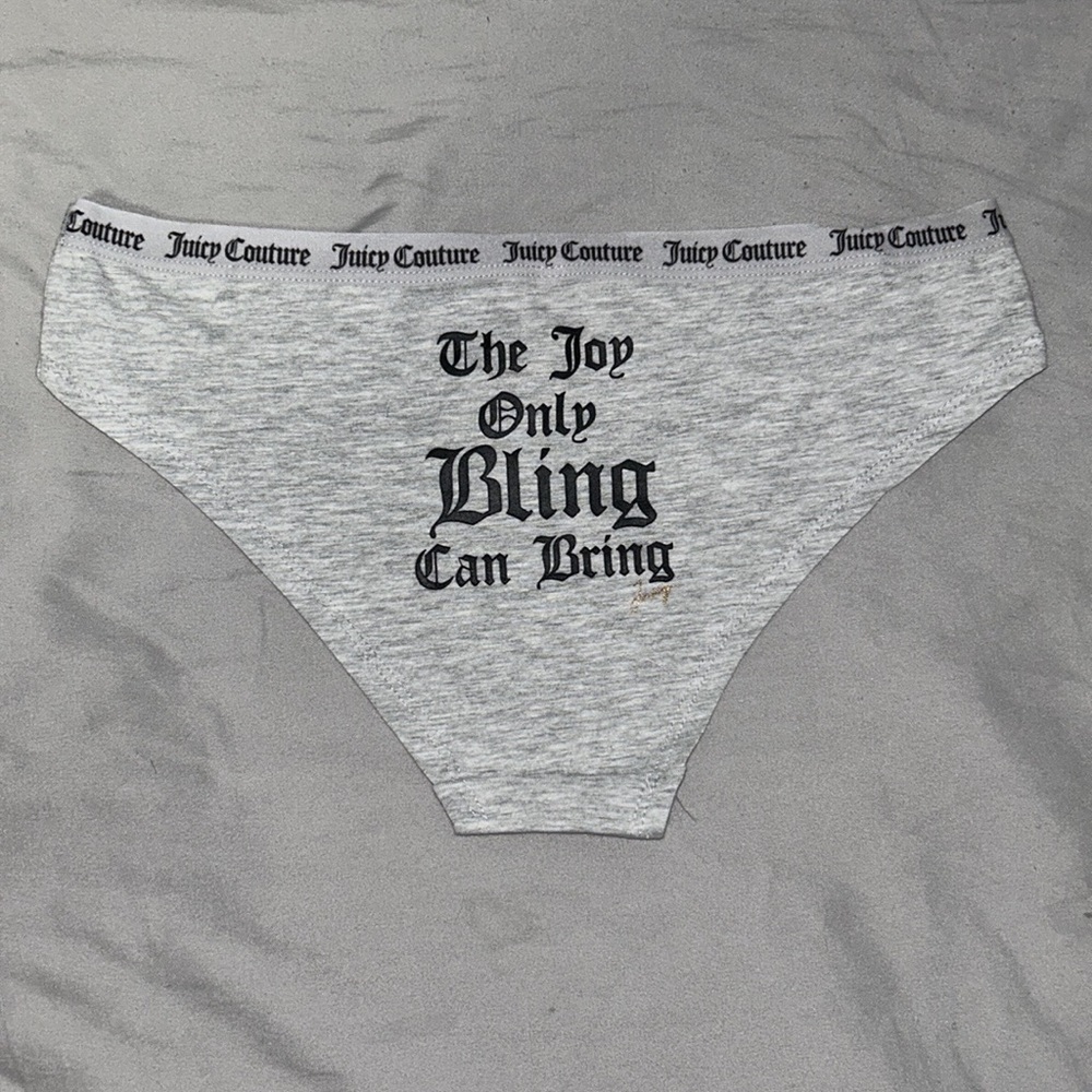 Grey juicy couture panty